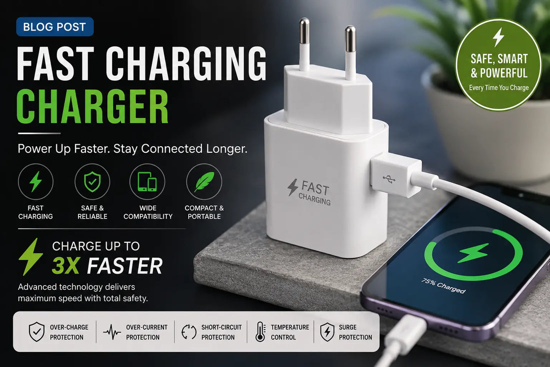 Fast Charging Charger – The Ultimate Solution for Safe & Reliable Power Zabi Drops