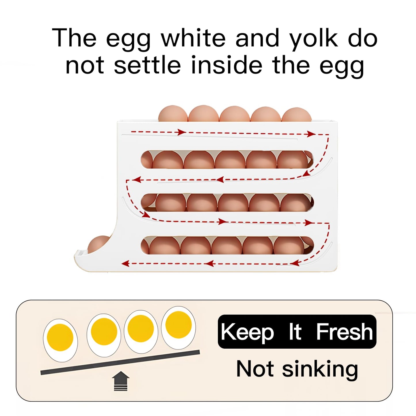 Automatic Rolling Egg Storage