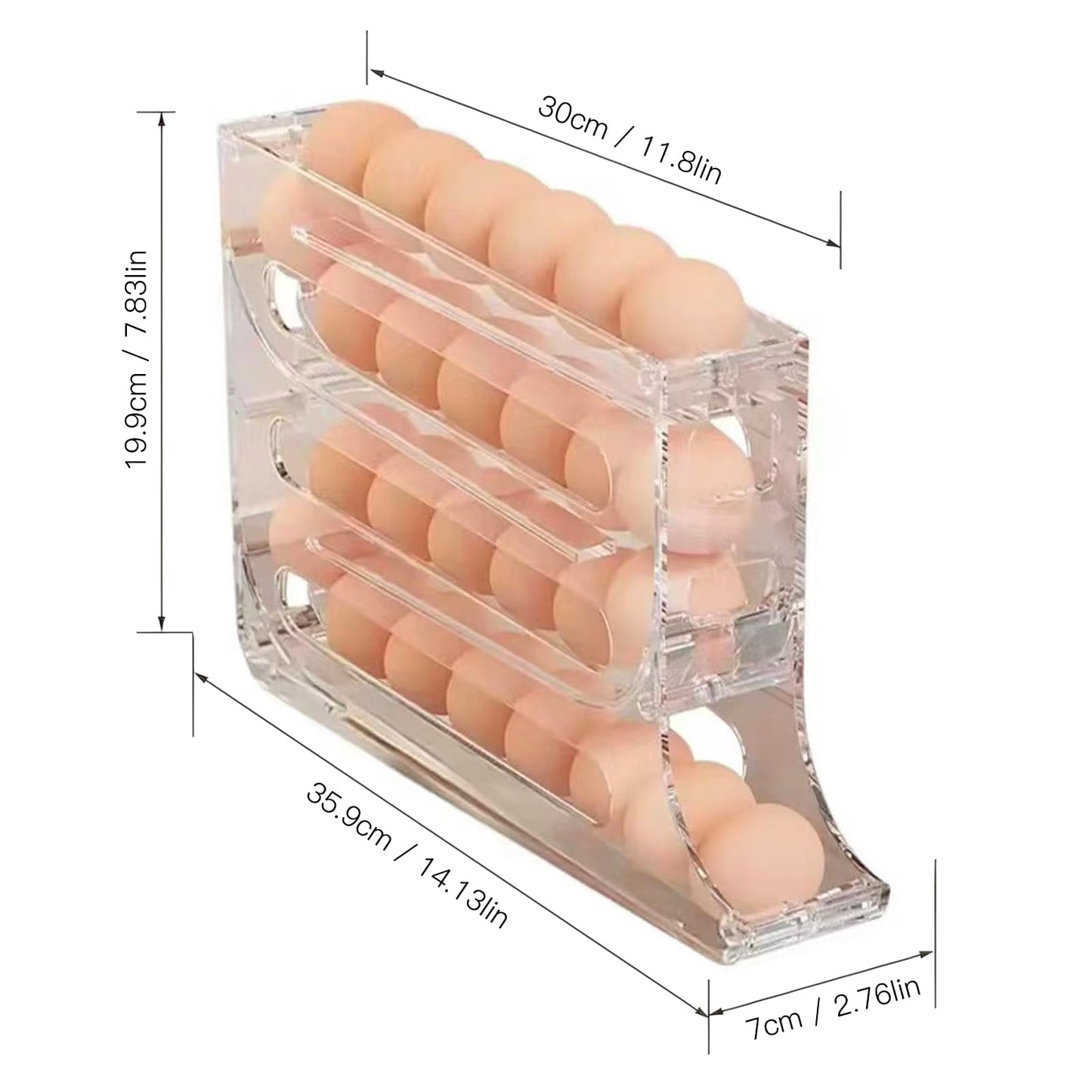 Automatic Rolling Egg Storage