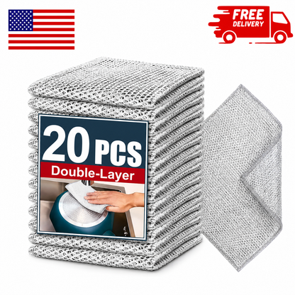 Steel Wipes™ Double Layer Steel Wire Cloth