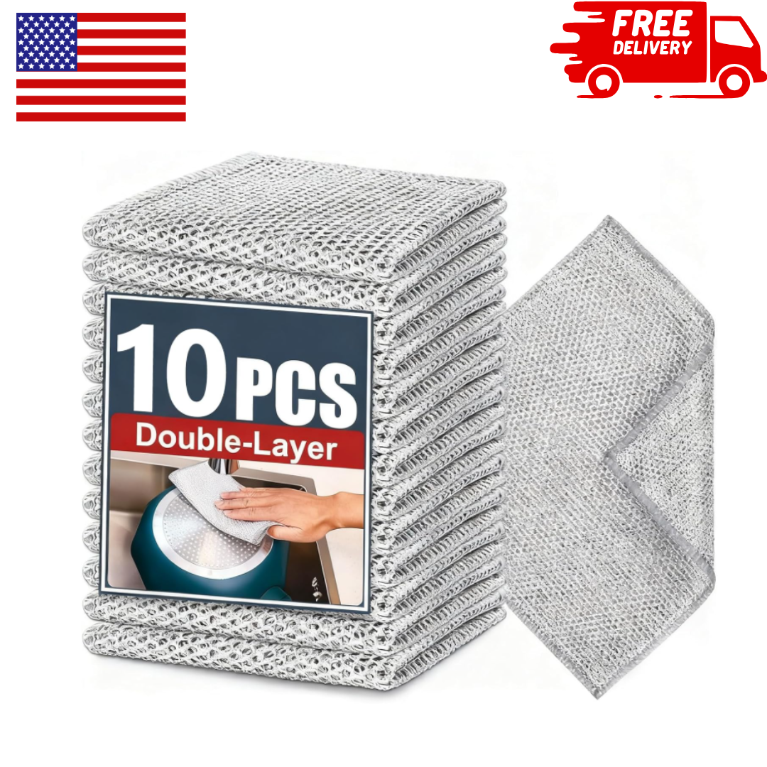 Steel Wipes™ Double Layer Steel Wire Cloth
